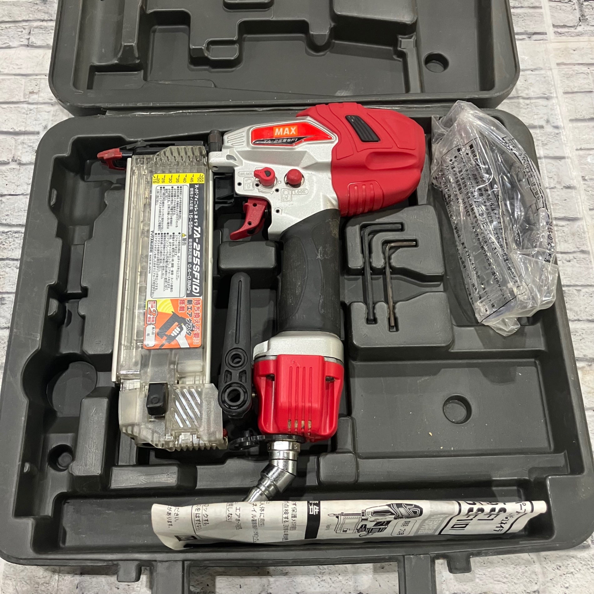 マックス 釘打機 スーパーフィニッシュネイラ TA-255SF1(D) 【公式通販】