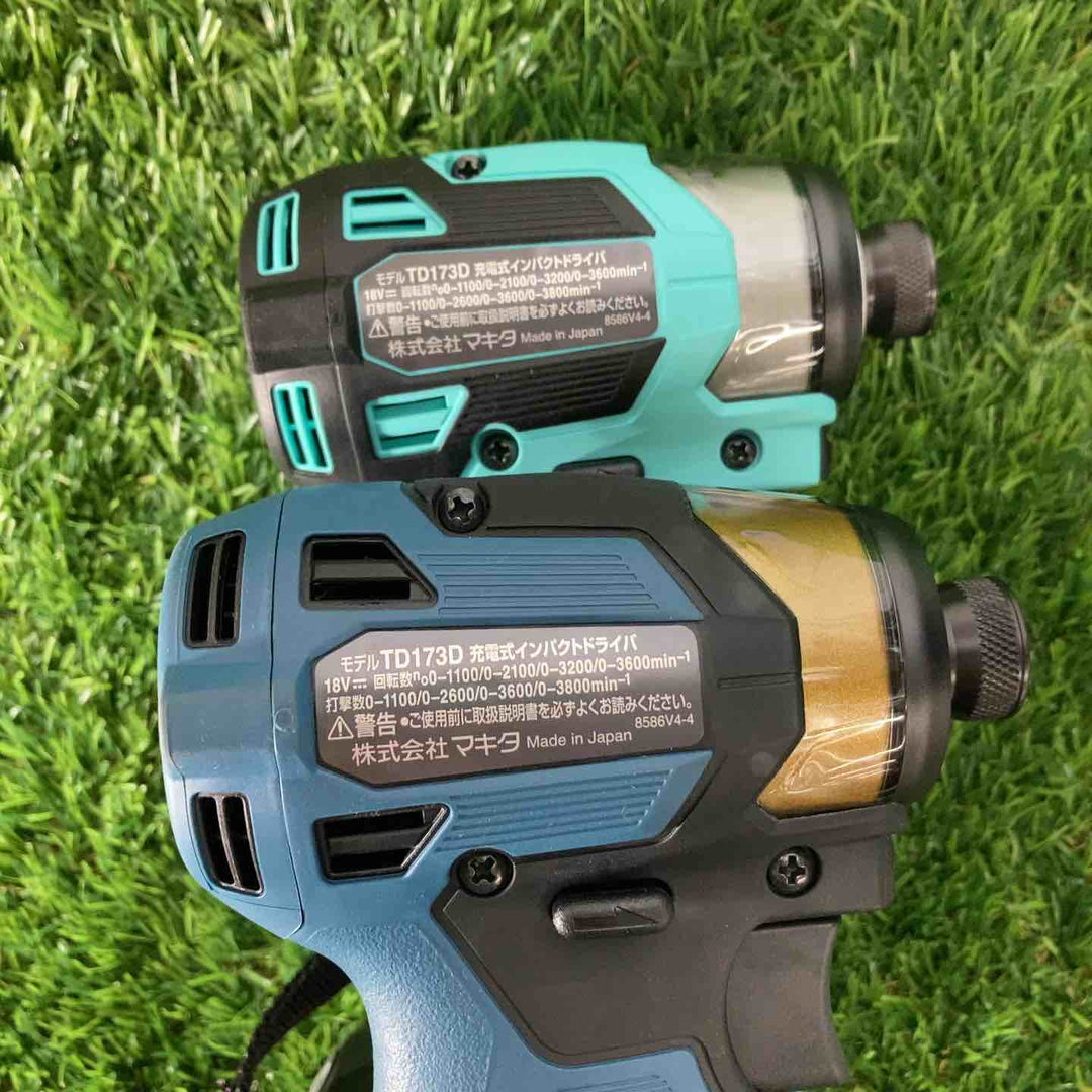 ▼マキタ(makita) 18V充電式インパクトドライバ 限定色4台セット プレミアムカラー3台 限定色1台 PY・PG・PB・TB【戸田店】
