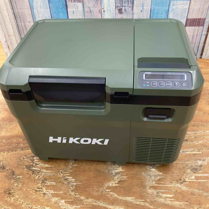 ◇ハイコーキ(HIKOKI ※旧:日立工機) コードレス冷温庫 UL18DD フォレストグリーン 本体のみ【柏店】