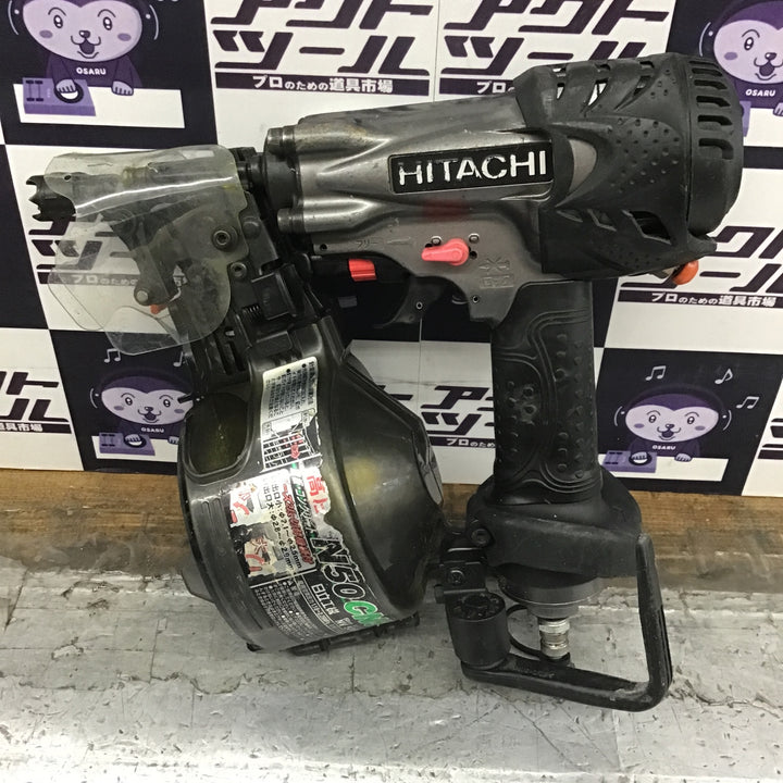 〇ハイコーキ(HIKOKI ※旧:日立工機) 50mm高圧釘打ち機 NV50HMC(G)【所沢店】