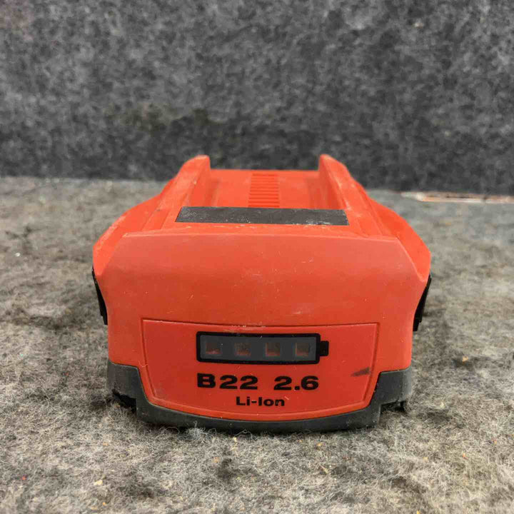 ★ヒルティ(Hilti) リチウムイオンバッテリー B22 2.6 22V/2.6Ah【鴻巣店】