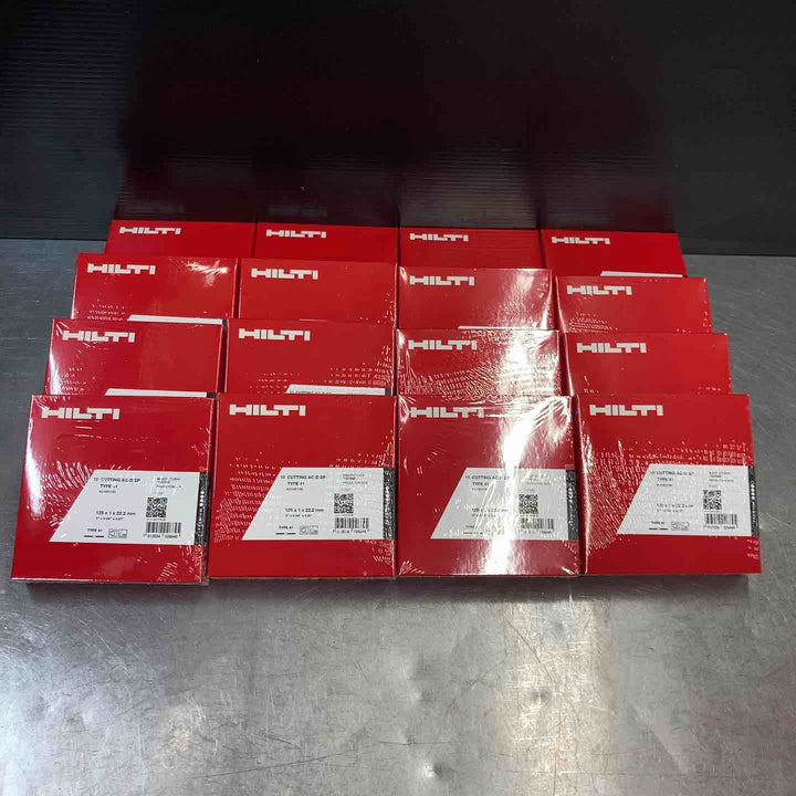 【未使用品】 HILTI(ヒルティ) 125mmディスクグラインダー用砥石 まとめ売りセット 10 CUTTING AC-D SP TYPE 41 2145130 10枚入り 16箱(1ケース) 【東大和店】
