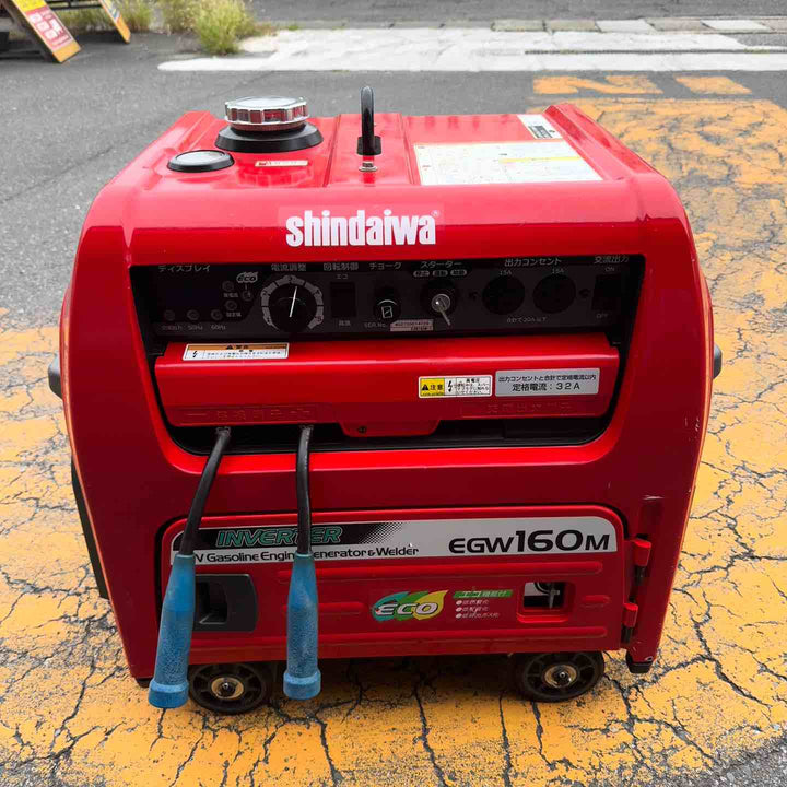 【中古・動作品・店頭受取り限定】 新ダイワ Shindaiwa エンジンウェルダー EGW160M-I 【桶川店】