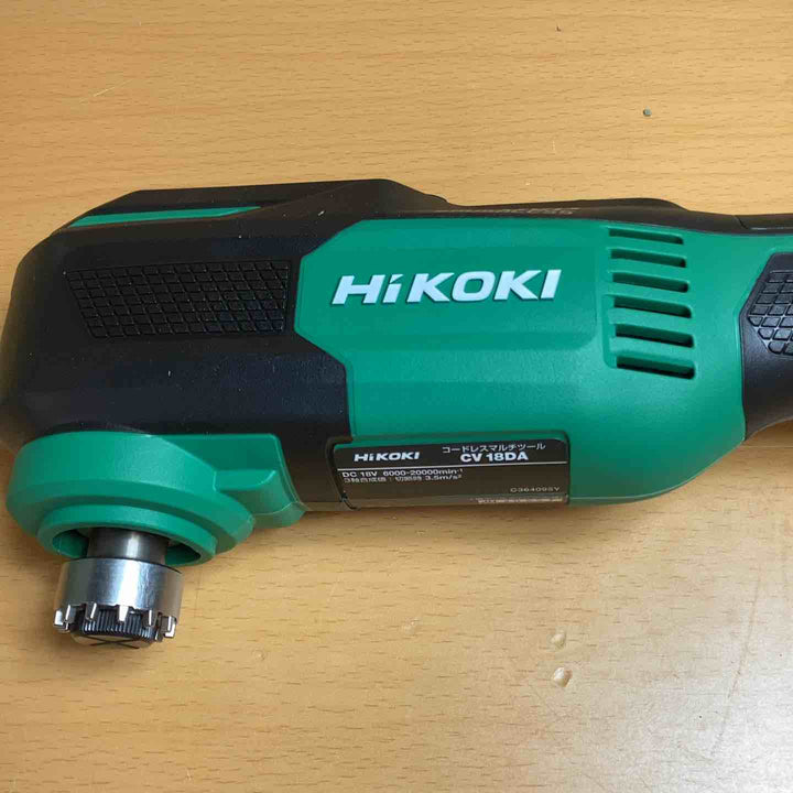 ★ハイコーキ(HIKOKI ※旧:日立工機) コードレスマルチツール CV18DA(NN)【越谷店】