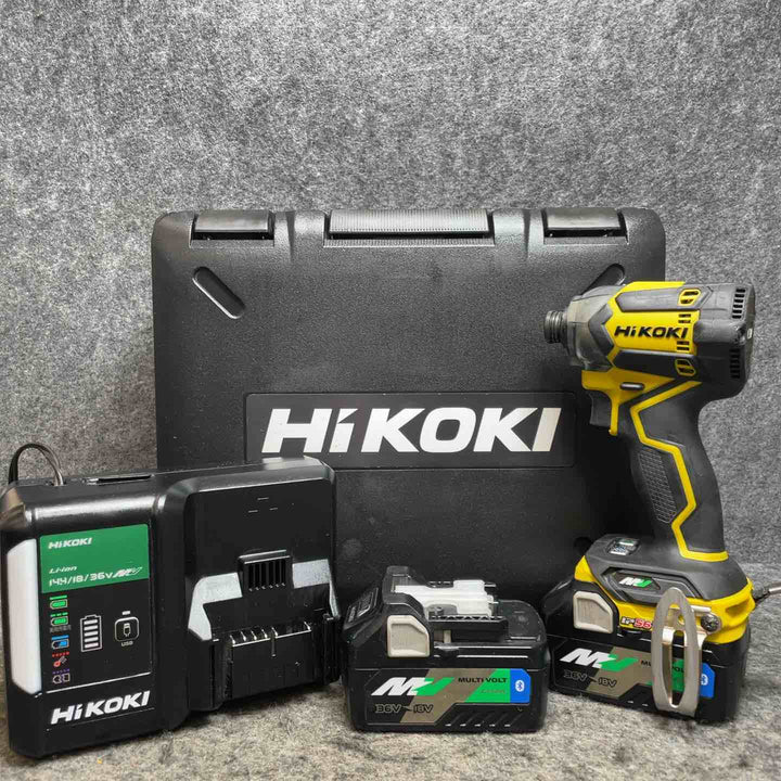 ハイコーキ(※旧:日立工機) コードレスインパクトドライバー WH36DC(2XPSZ)(DY)【桶川店】