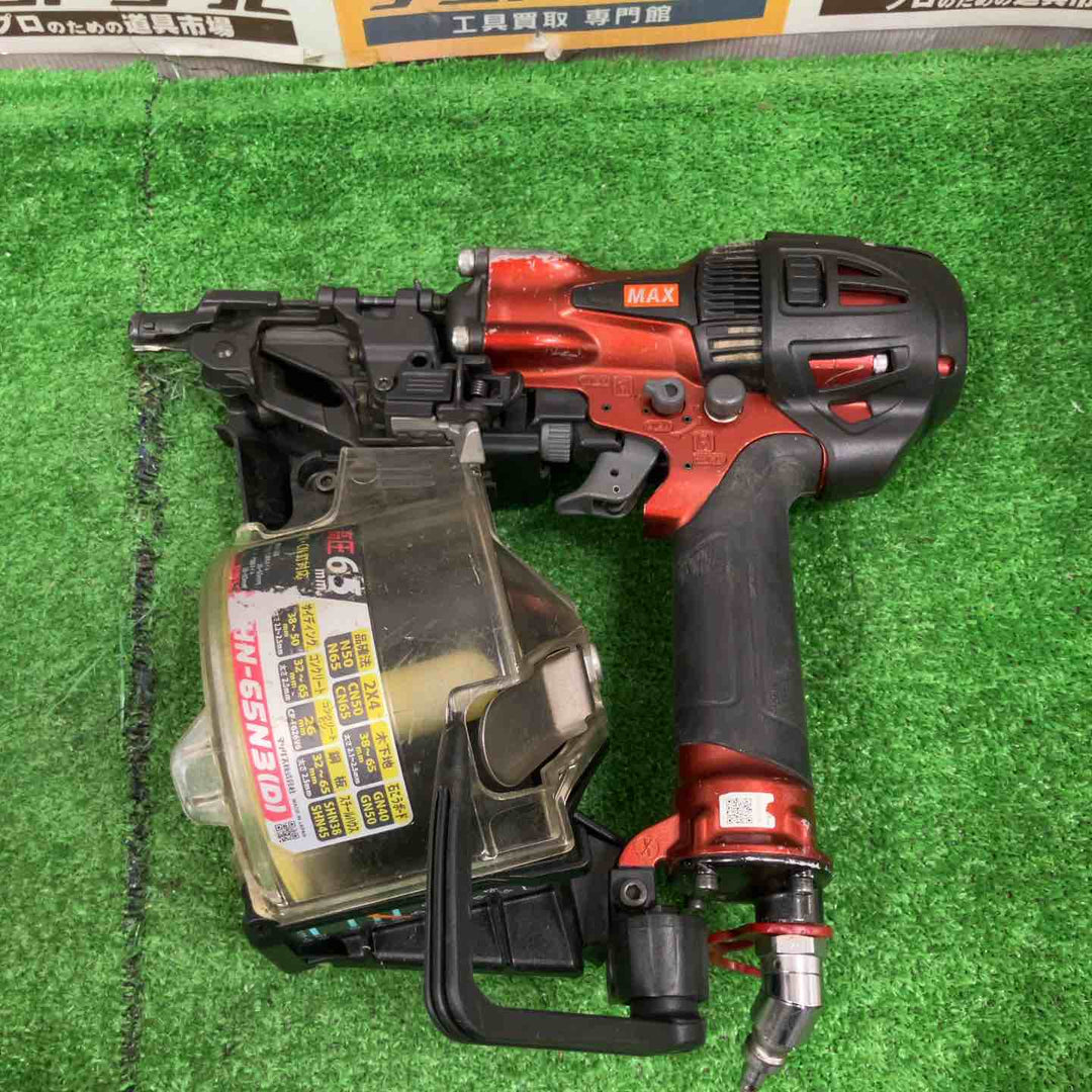 ★マックス(MAX) 高圧エア釘打ち機 HN-65N3(D)-R【草加店】