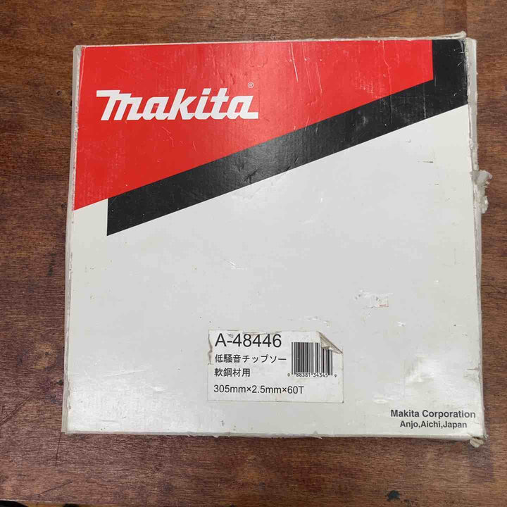 マキタ(Makita)  チップソー 低騒音軟鋼材用 A-48446 外径305mm 刃数60T【柏店】