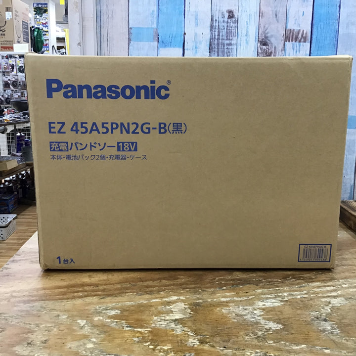 ★パナソニック(Panasonic) コードレスバンドソー EZ45A5PN2G-B【柏店】