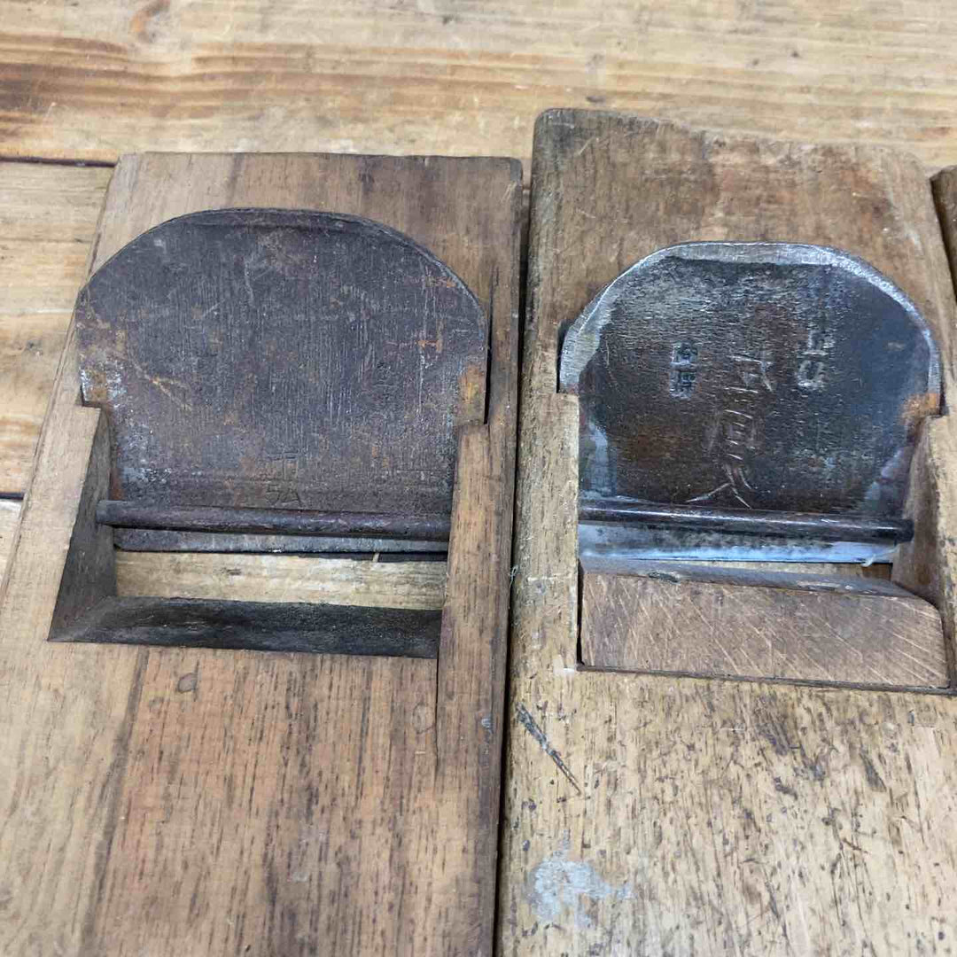 【中古品】 市弘・左国久・西常・宏成・長？ 鉋5個セット  鉋 かんな カンナ 和工具 大工道具 鑿 のみ 鋸 のこ 【東大和店】