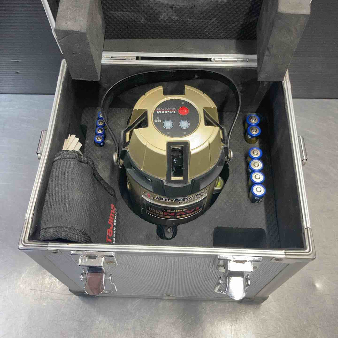 【中古品】 タジマ(Tajima) NAVI(追尾) フルライン レーザー墨出し器  矩十字・横全周 GT8ZS-NI 【東大和店】