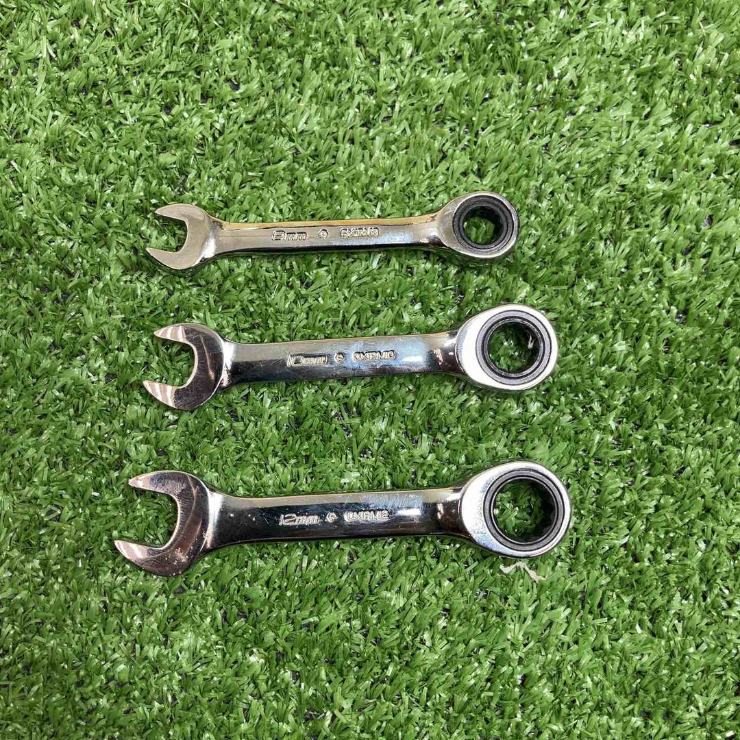 ▲Snap-on コンビネーションラチェットレンチセット OXIRM8 OXIRM10 OXIRM12【川崎店】
