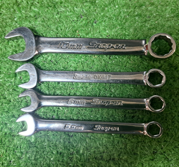 スナップオン/Snap-on フランクドライブ ミゼットコンビネーションレンチ OXIMシリーズ 4本セット 5.5mm-10mm【岩槻店】