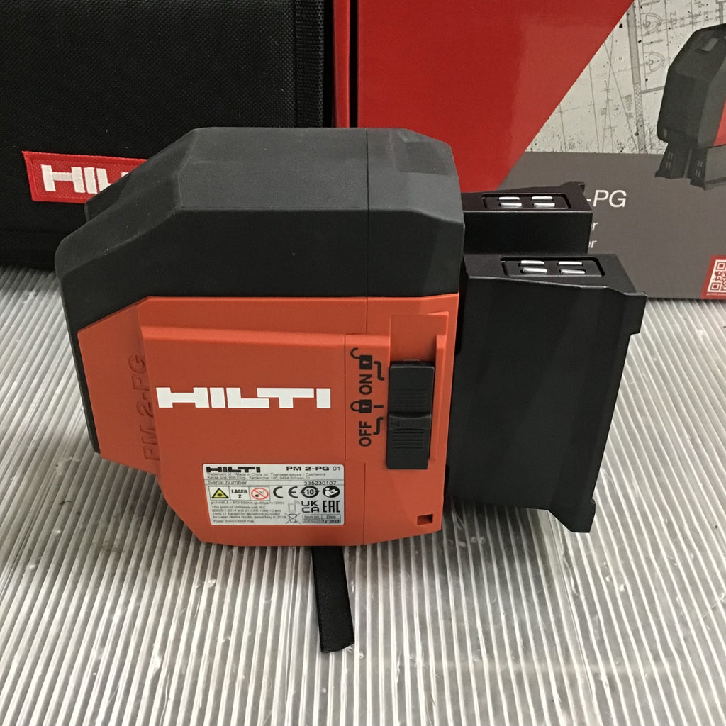 HILTI PM 2-PG 下げ振りポイントレーザー 鳴き