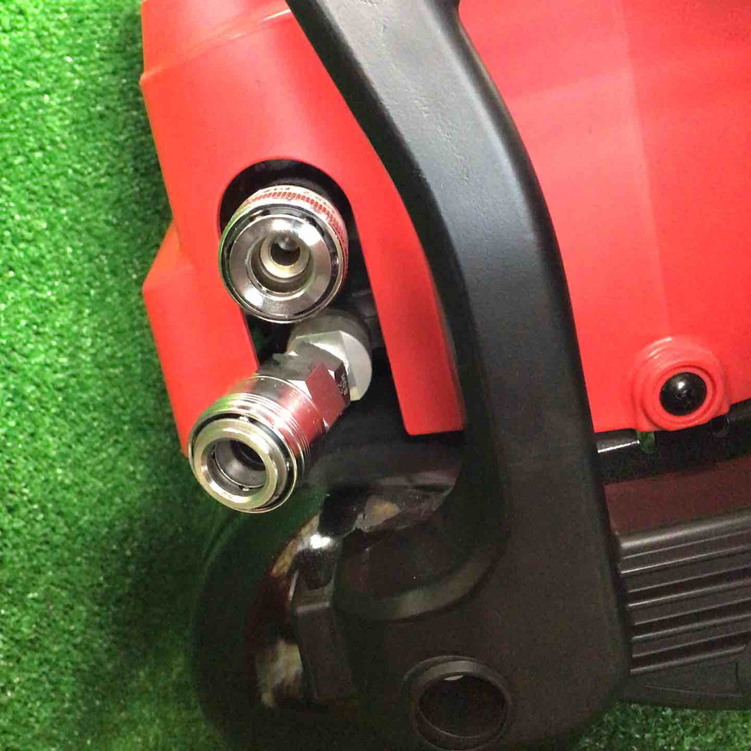 ★マックス(MAX) エアコンプレッサー AK-HL1250E2_レッド【川崎店】