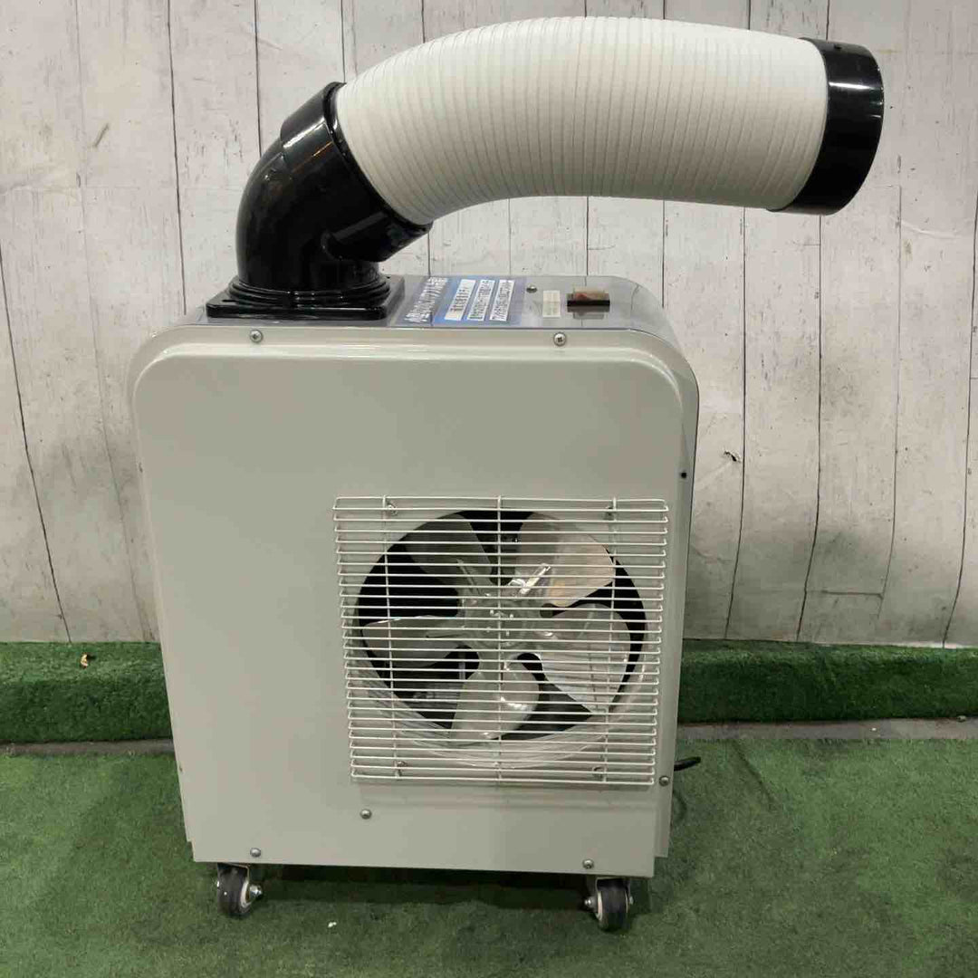 【店頭受取り限定】広電 スポットクーラー 業務用 小型 板金 冷風ダクト付 省ドレン設計 エアフィルター付 キャスター付 防塵スイッチ KES151SNAB【川口店】