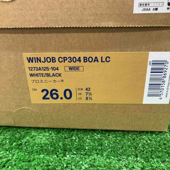 アシックス(asics) 安全靴 WINJOB CP304 BOA® LC 3E相当 (サイズ26.0)【川越店】