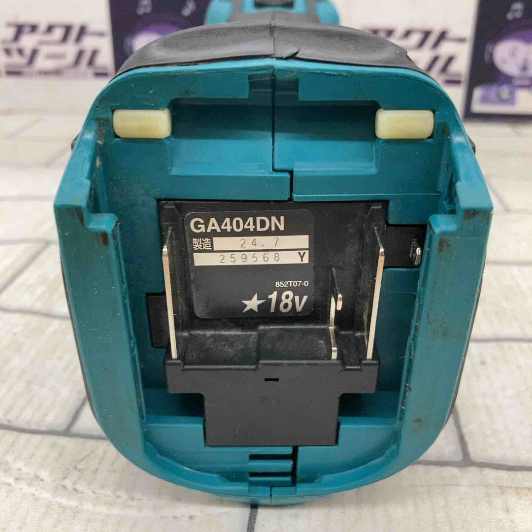 ☆マキタ(makita) 100mmコードレスディスクグラインダ GA404DZN (GA404DN)【所沢店】