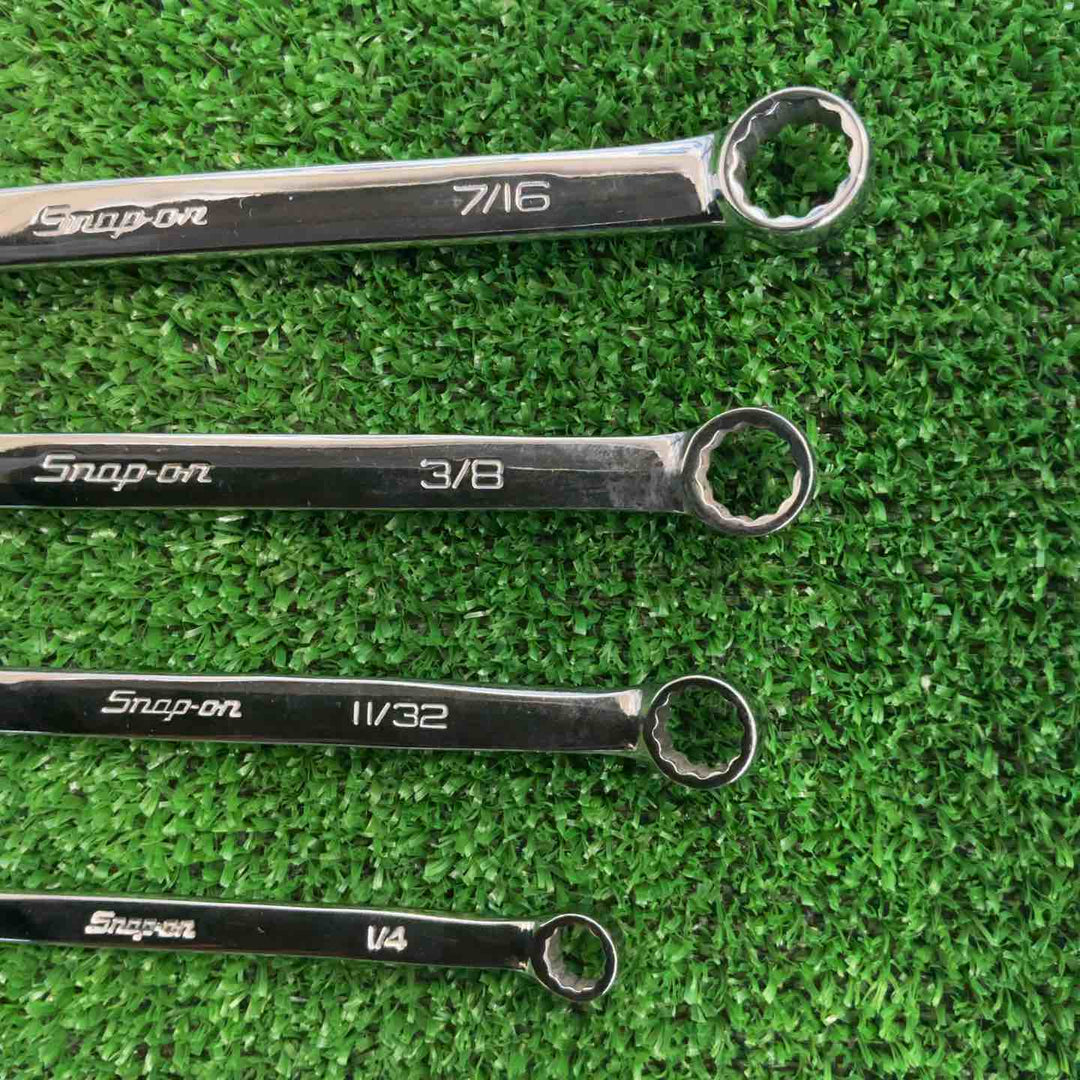 スナップオン(Snap-on)　コンビネーションレンチ　9点セット　インチサイズ詳細記載　【草加店】