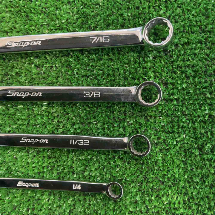 スナップオン(Snap-on)　コンビネーションレンチ　9点セット　インチサイズ詳細記載　【草加店】