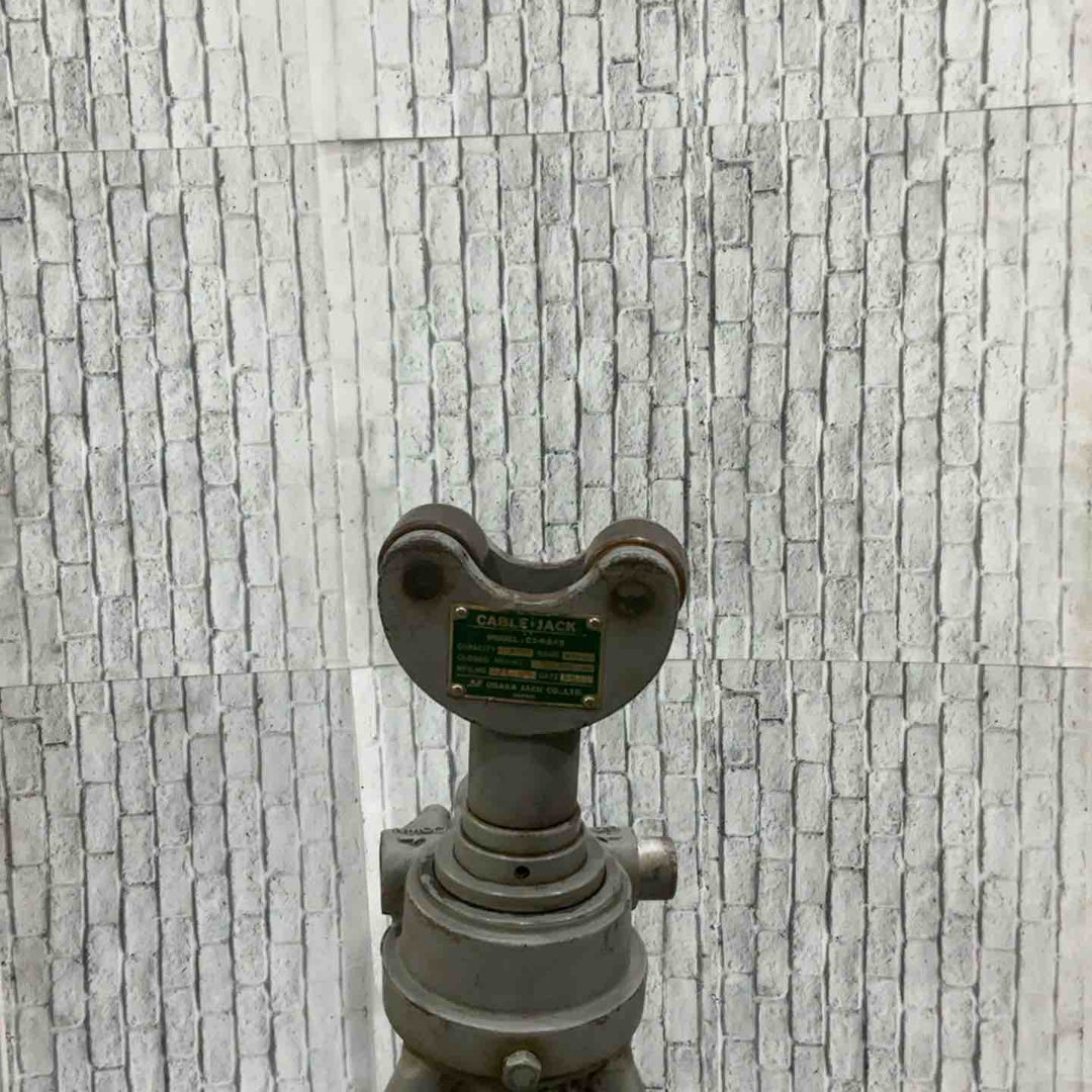 【店頭受取り限定】大阪ジャッキ　ケーブルジャッキ　CJ-0645　2本組【川口店】