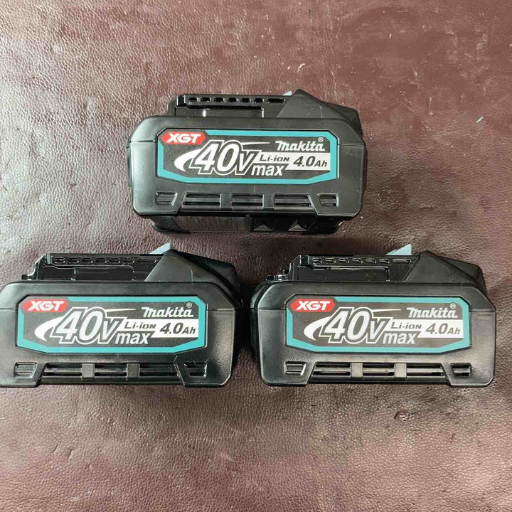 【未使用品(店頭展示品)】マキタ(makita) リチウムイオンバッテリー 40Vmax/4.0Ah BL4040 3点まとめ【東大和店】