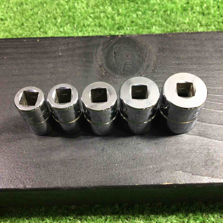 スナップオン(Snap-on) 1/4シャローソケット 5点セット TMシリーズ 【川口店】