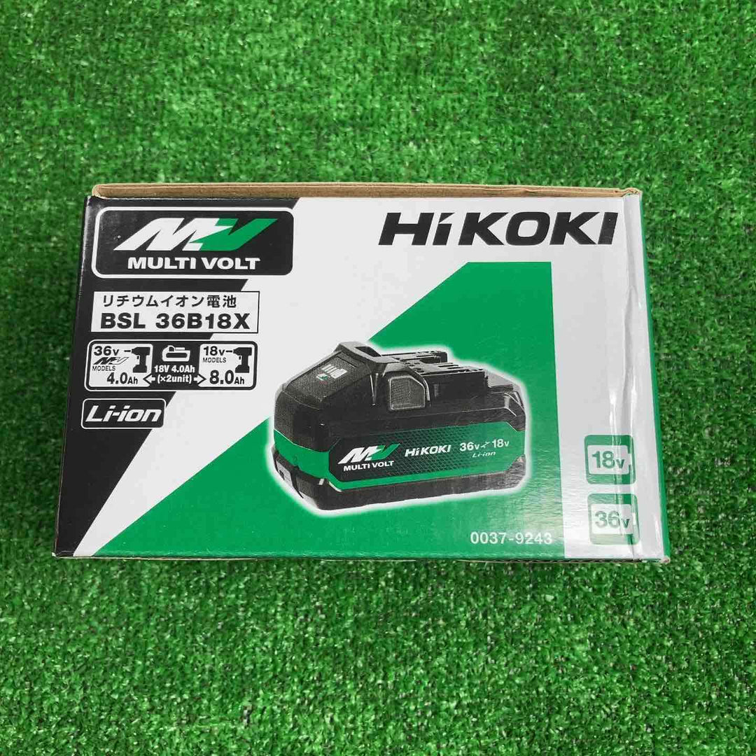 ハイコーキ(HIKOKI ※旧:日立工機) リチウムイオンバッテリー 36V/4.0Ah BSL36B18X 4個セット【川崎店】