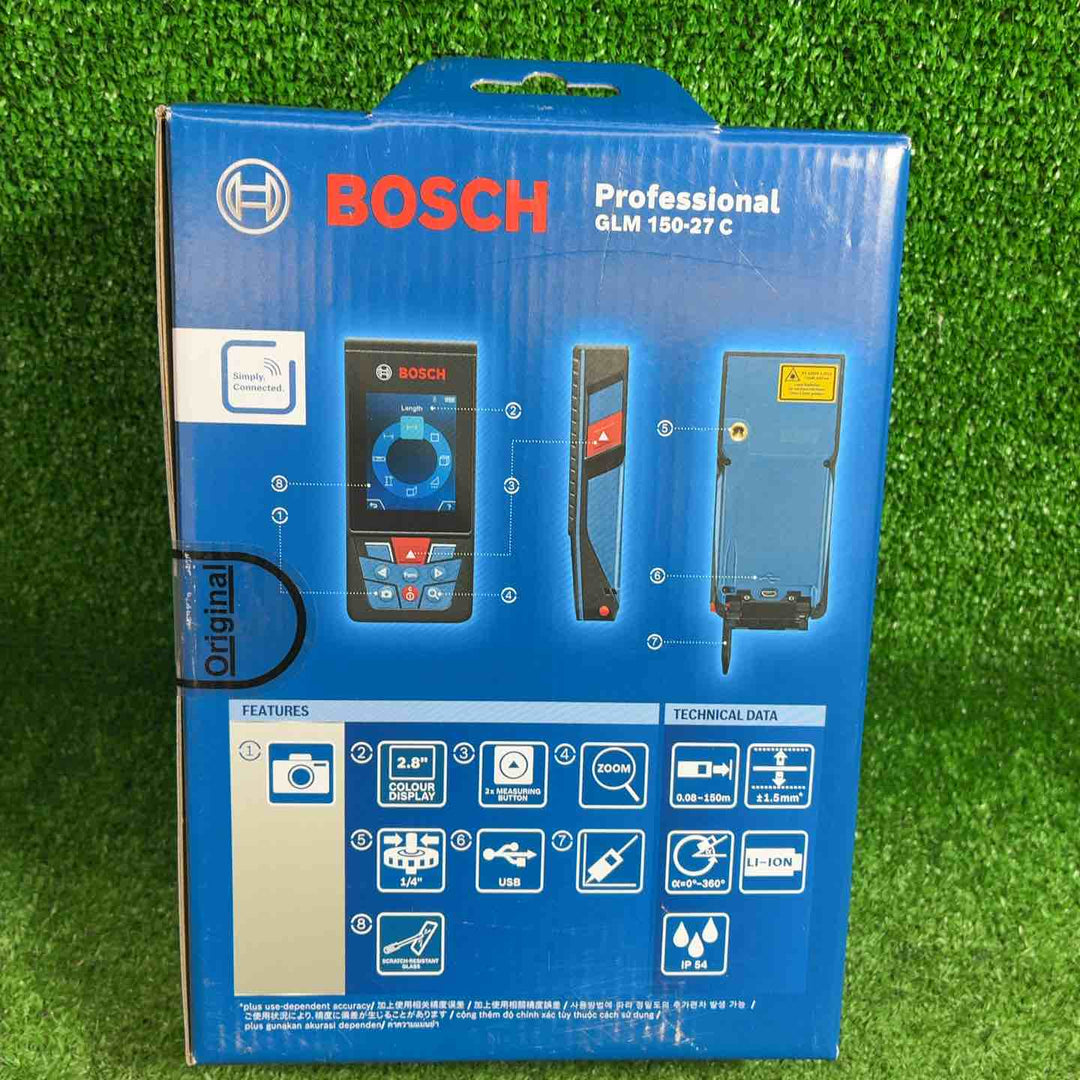 ボッシュ(BOSCH) データ転送レーザー距離計 GLM150-27C【藤沢店】