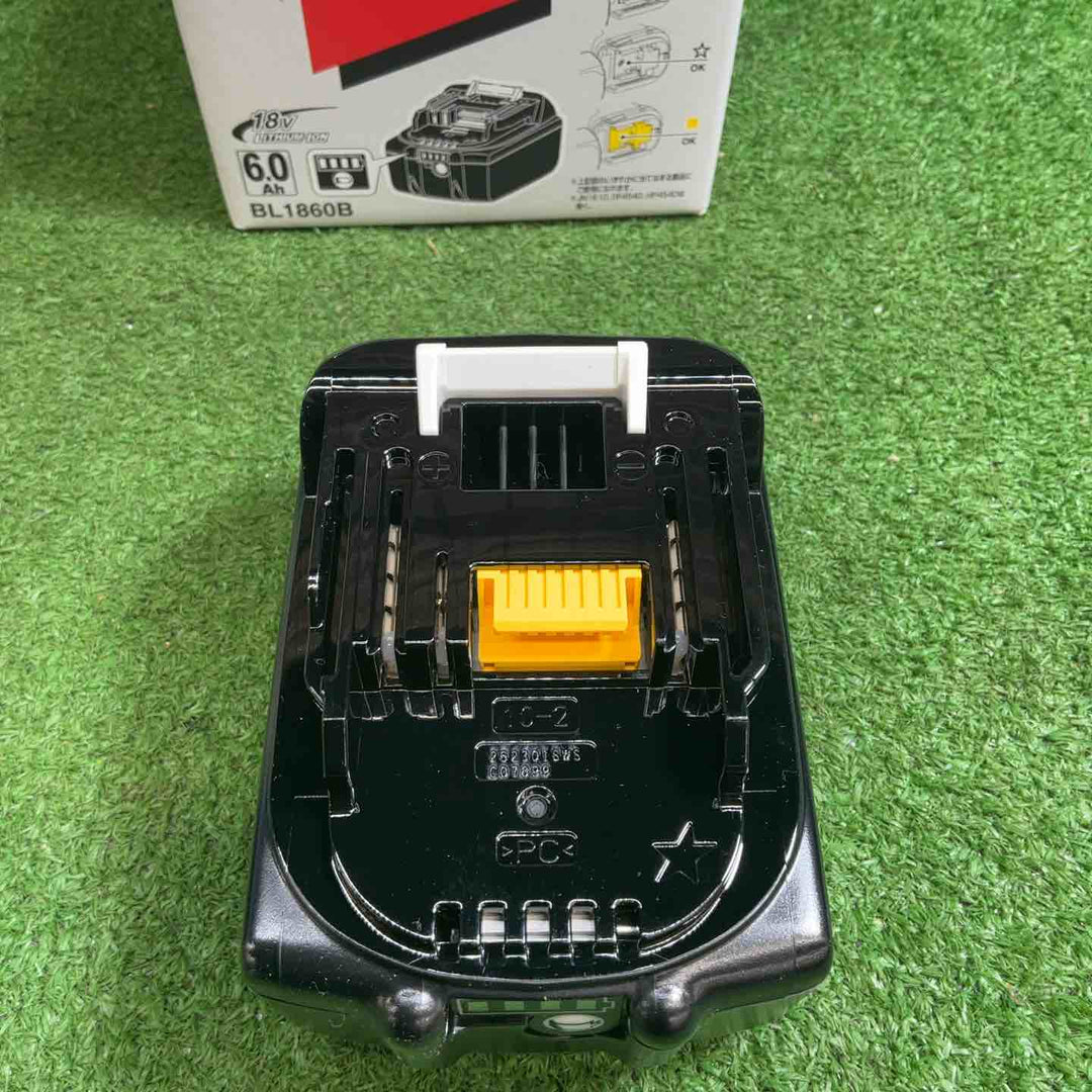 【未使用品】【4個セット】マキタ (makita) リチウムイオンバッテリー 18V/6.0Ah BL1860B【藤沢店】