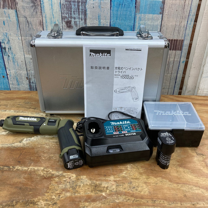 ★マキタ(makita) 7.2Vコードレスペンインパクトドライバー TD022DSHXO【柏店】