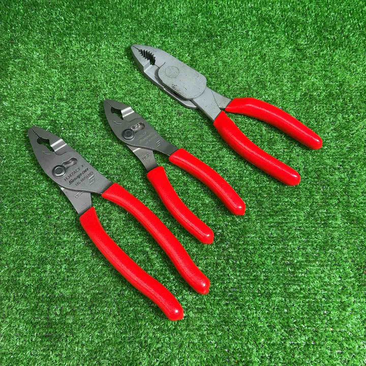 Snap-on フランクジョースリップジョイントプライヤー HJ46ACF、コンビネーションプライヤー HJ47ACF、ハイレバレージコンビネーションプライヤーHL138ACP【藤沢店】