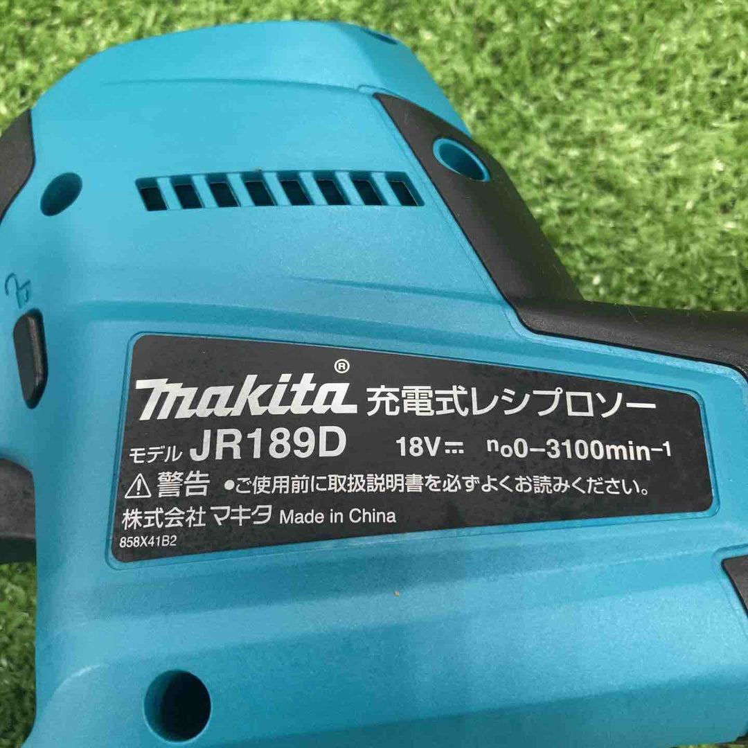 ★マキタ(makita) コードレスレシプロソー JR189DZ【川崎店】