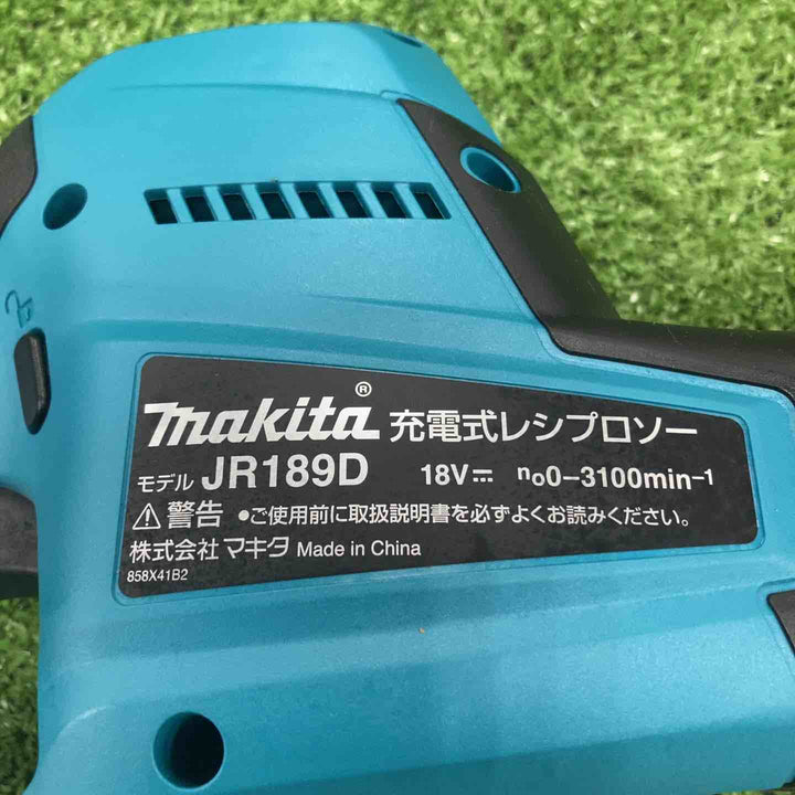 ★マキタ(makita) コードレスレシプロソー JR189DZ【川崎店】