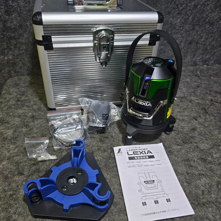 【特別特価！未使用品】シンワ測定(Shinwa Sokutei) グリーンレーザー墨出し器 LASER ROBO LEXIA レーザーロボ LEXIA31 70843【桶川店】