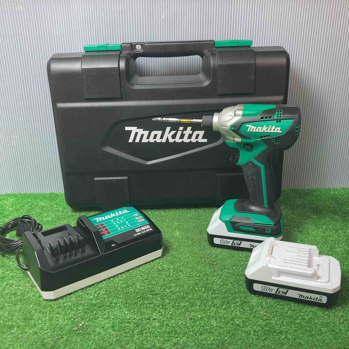 ☆マキタ(makita) コードレスインパクトドライバー MTD002DSX　18V 1.5Ahバッテリー2個付き【岩槻店】