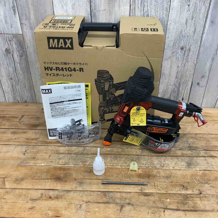 マックス(MAX) 高圧エアネジ打ち機 HV-R41G4-G 【東大和店】