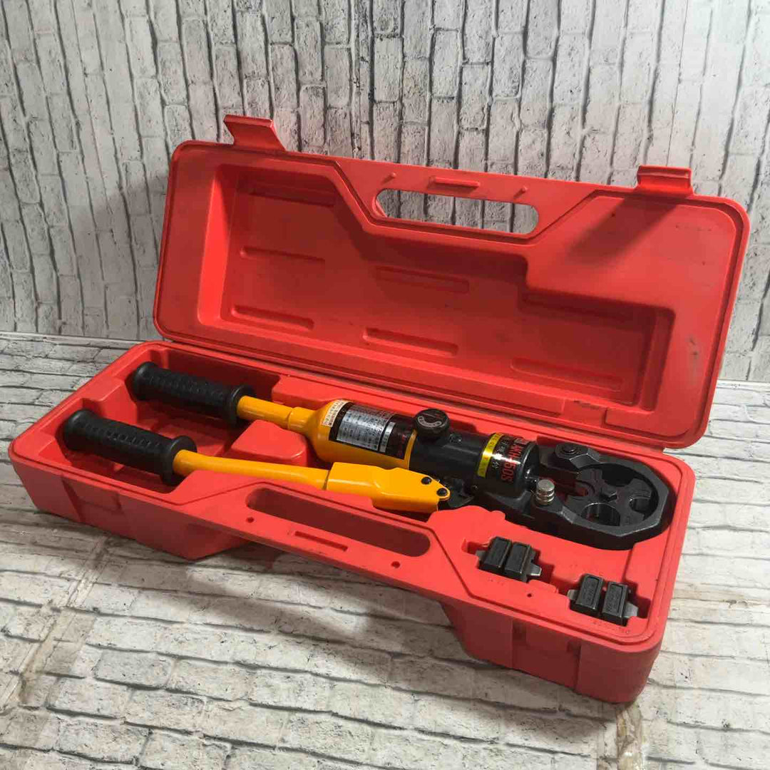 ◇ロブスター(ロブテックス/LOBSTER) 手動油圧式圧着工具 AKH-150S【川口店】