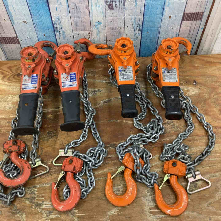 ◇レバーブロック1.6t 4個セット【柏店】