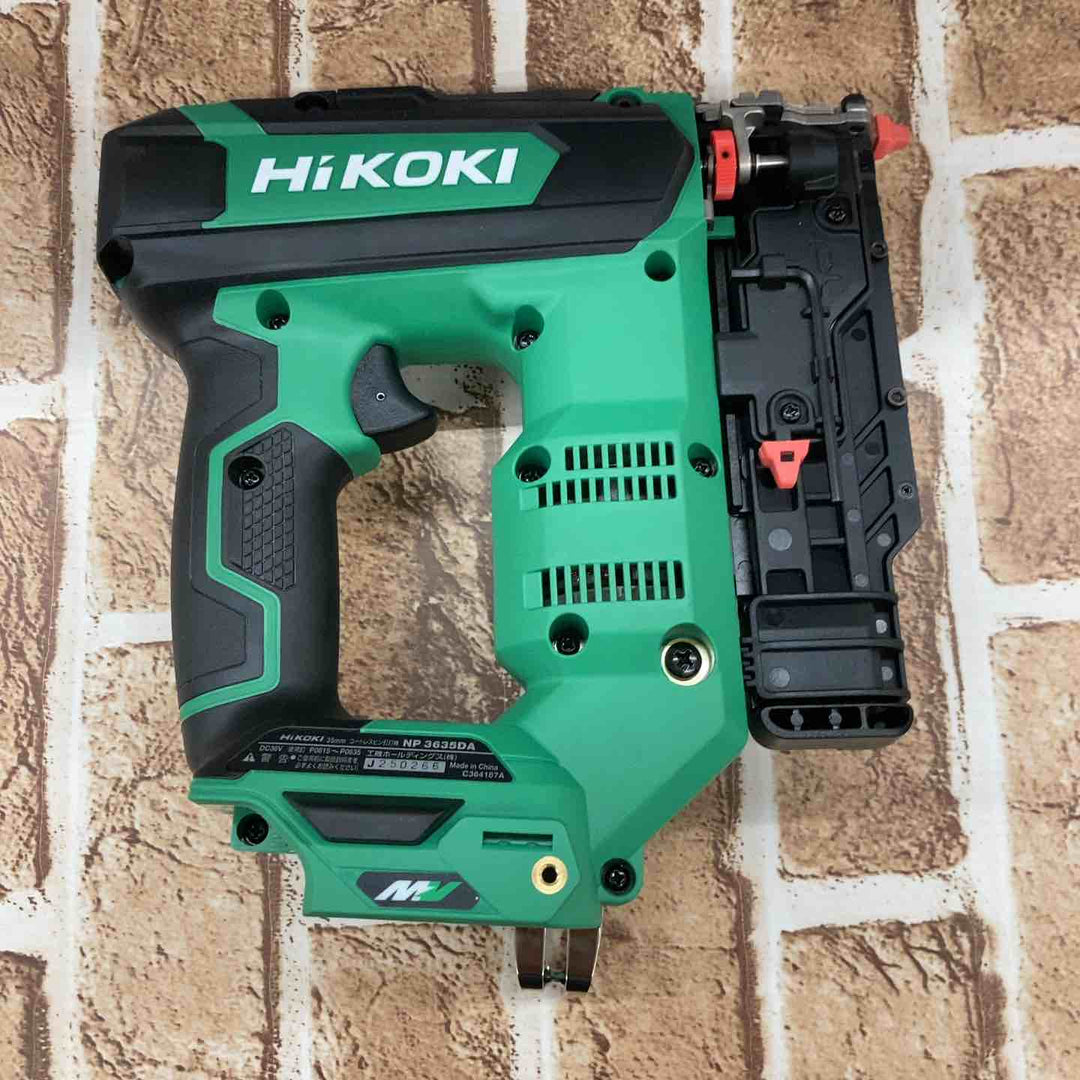 ★ハイコーキ(HIKOKI ※旧:日立工機) コードレスピンネイラ NP3635DA(NNK)【所沢店】