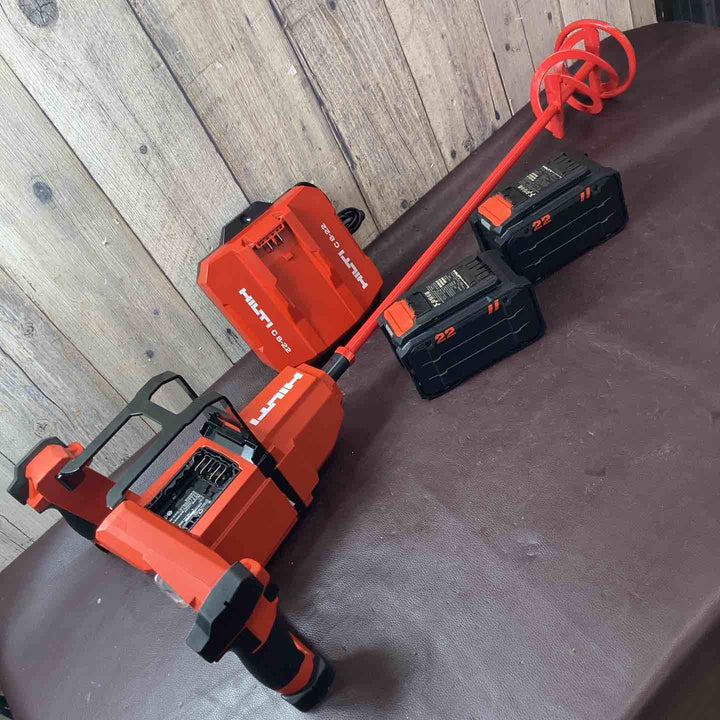 【中古美品】 ヒルティ(HILTI) パドルミキサー NMX 6-22 22V 【東大和店】