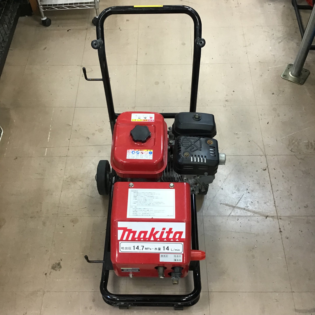 【店頭受取り限定】〇makita マキタ エンジン高圧洗浄機 EHW152【草加店】