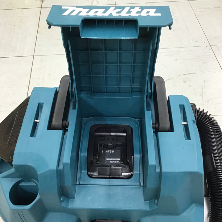 【中古品】 マキタ/makita コードレス集じん機 乾湿両用・VC750DZ 【鴻巣店】