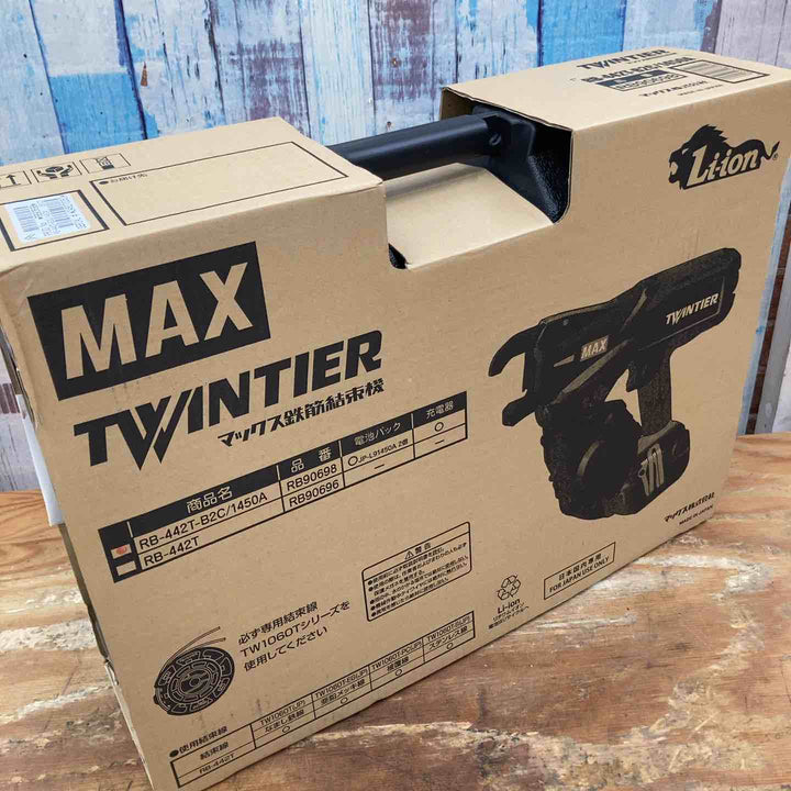 【未使用品】★マックス(MAX) 鉄筋結束機 ツインタイア RB-442T-B2C/1450A【柏店】