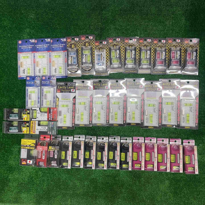 18go【未開封/送料無料】水平器 磁石モデル マグネット付き 40個まとめ売り エビスダイヤモンド KOD シンワ等【川越店】
