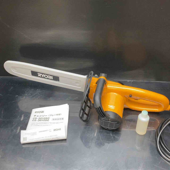 【未使用品(店頭展示品)】リョービ 電気チェーンソー CS-3610SC【川越店】