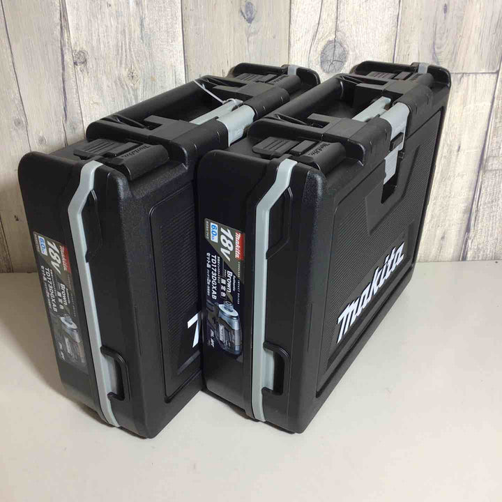 【未使用品】 限定色 マキタ makita コードレス インパクトドライバー TD173DGXAB 2台 フルセット インパクト ブラウン 茶 茶色 純正 純正品  【戸田店】
