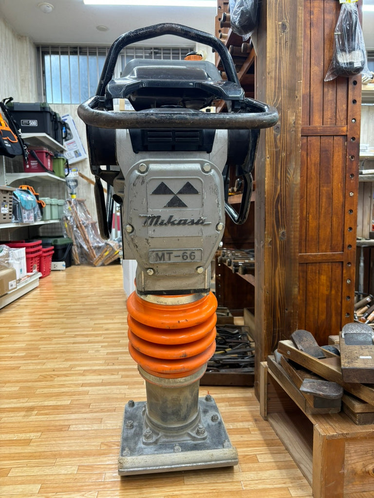 店頭受取り限定】三笠/MIKASA エンジンランマ MT-66H アワーメーター64