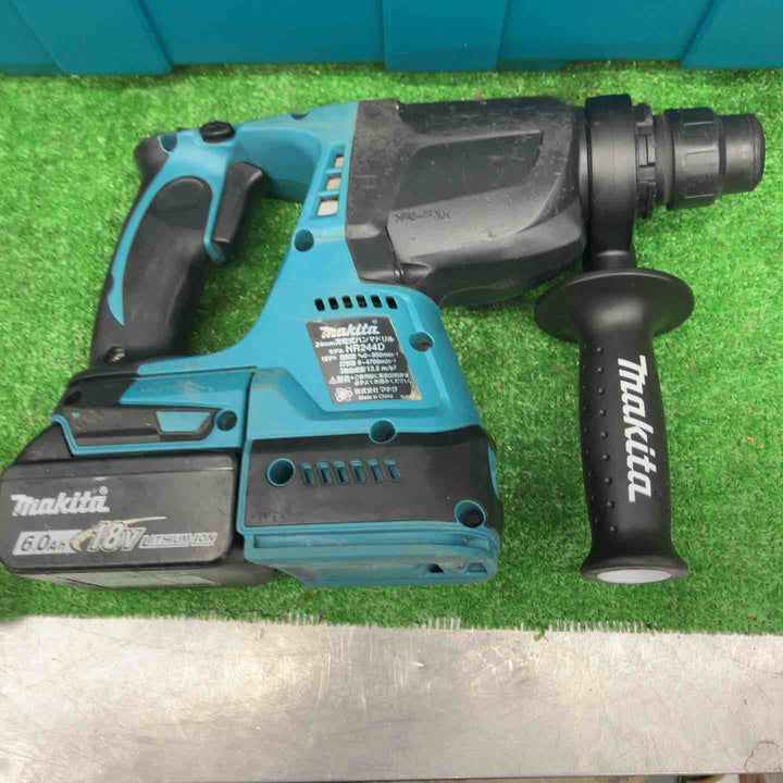 ★マキタ(makita) 24mmコードレスハンマドリル HR244DZK 18V バッテリー 1個 充電器【桶川店】