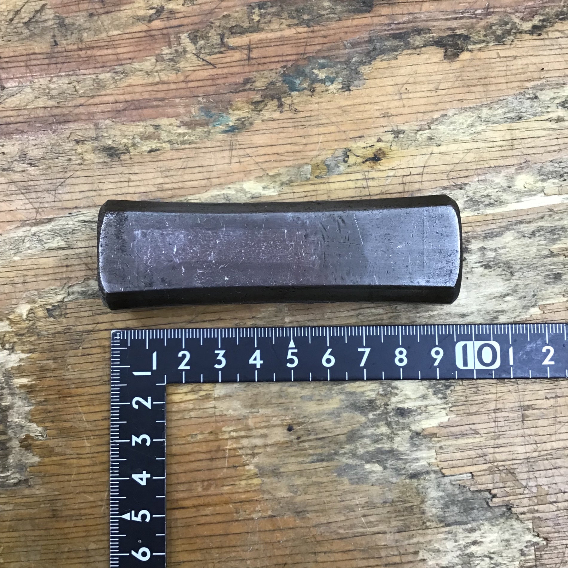 中古品】 「棟誉」銘 玄能 玄翁 約340g げんのう【柏店