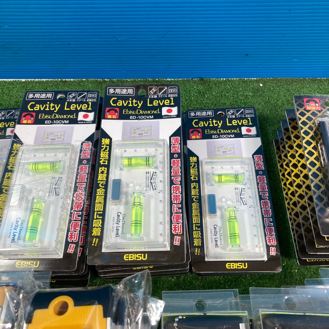 【未使用品(店頭展示品)】EBISU(エビス) 磁石付きキャビティレベル・その他 水平器 78点まとめ【岩槻店】